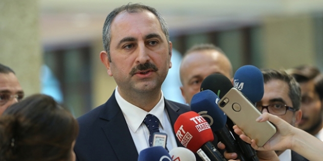 Adalet Bakanı Gül'den başsağlığı mesajı