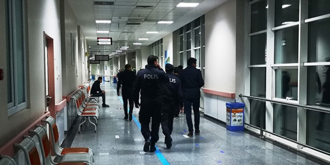 Hastanedeki silahl kavgaya, 5 tutuklama