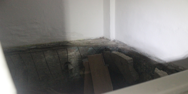 Yedikule'de binann taban kt: 1'i ocuk 5 kii yaral