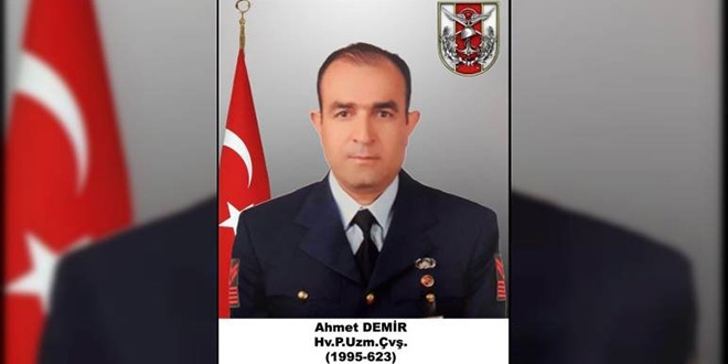 Kalp krizi geçiren uzman çavuşa hüzünlü uğurlama