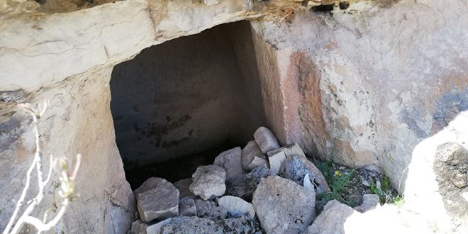 Teröristlere ait sığınaklar kullanılamaz hale getirildi