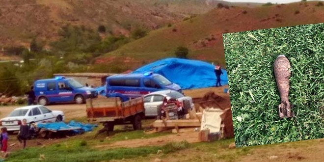 Kırıkkale'de çocuklar havan mermisi buldu