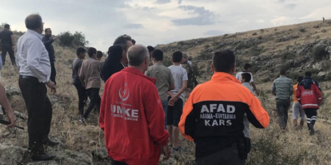 Kars'ta kaybolan 12 yandaki ocuk bulundu