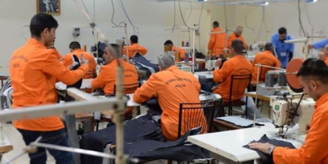Mahkumlar üretiyor, 8 ülkeye satılıyor