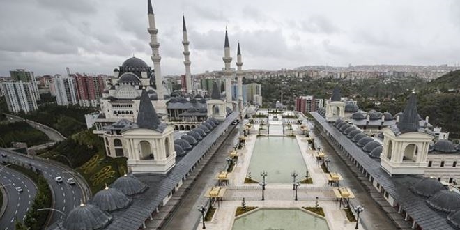 Başkentin üçüncü büyük camisi yarın açılacak