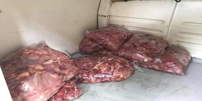 Adana'da kokmuş horoz eti operasyonu