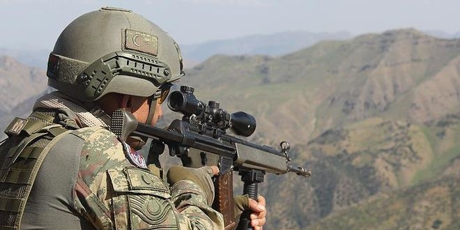 Tunceli'de PKK'l terristlerle atma