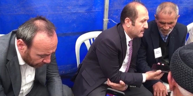 Erdoan'dan ehit babasna taziye telefonu