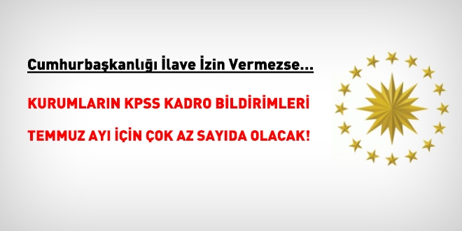 2019/2 KPSS tercihlerinde çok az kadro yer alabilir
