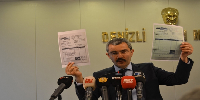 Belediye personeli Ankara'da yediği yemeği Denizli'de ödetti