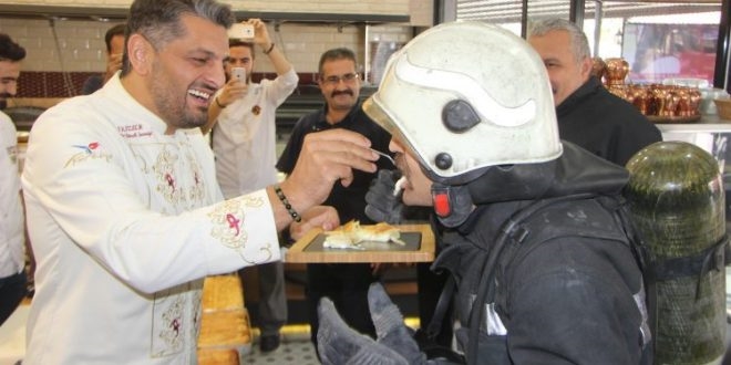 Bursa'da itfaiyecilere börek süprizi mahkemede bitti