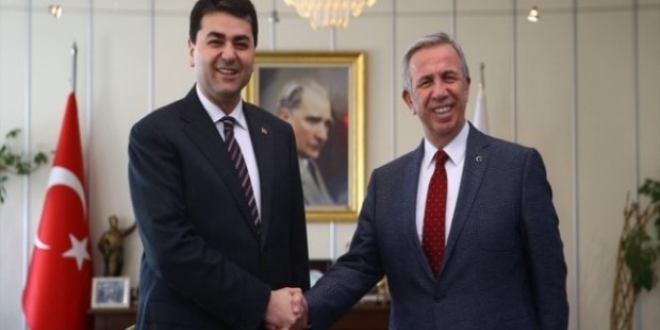 Demokrat Partiden Yavaş'a ziyaret
