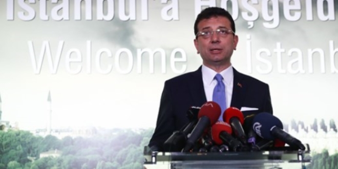 İmamoğlu: İstanbul'a hep birlikte hizmet edeceğiz