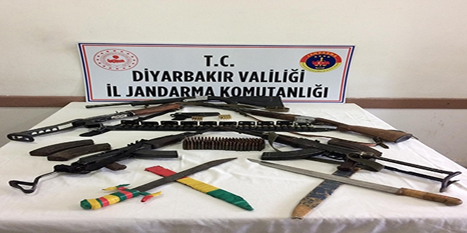 Diyarbakır'da silah kaçakçılarına darbe: 7 gözaltı