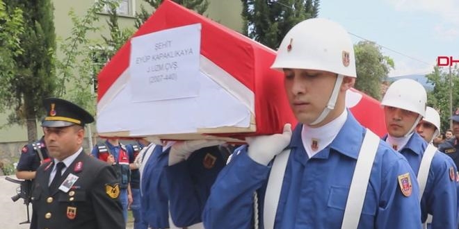 Şehit Kapaklıkaya'nın evinde yas var