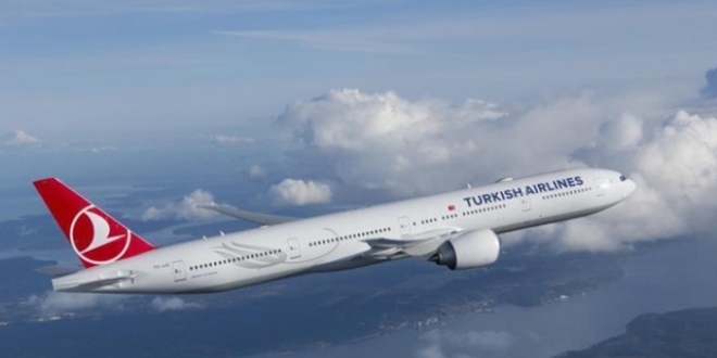 THY'ye ait yolcu ua Tahran'a zorunlu ini yapt