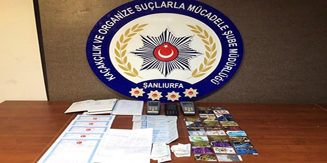Şanlıurfa'da tefecilik operasyonunda 8 tutuklama
