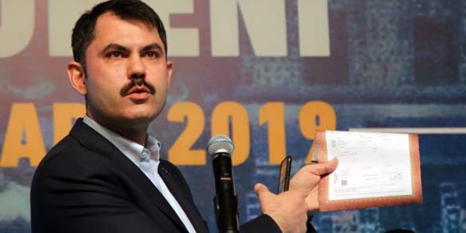 Bakan Kurum'dan bakanlık personeline müjde