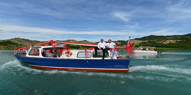 Denizlerin 'Goncagl' Tunceli'de turizme hizmet edecek