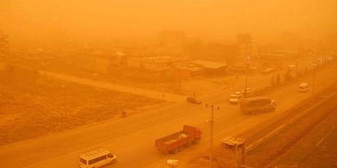 Meteorolojiden 'toz tanm' uyars