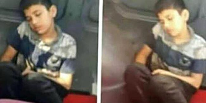 Üzeri kirli diye minibüste koltuğa oturtulmayan çocuk konuştu