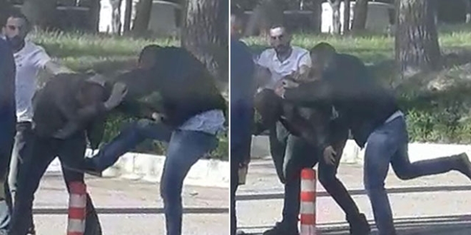 Üniversiteliler tekme tokat dövdü!