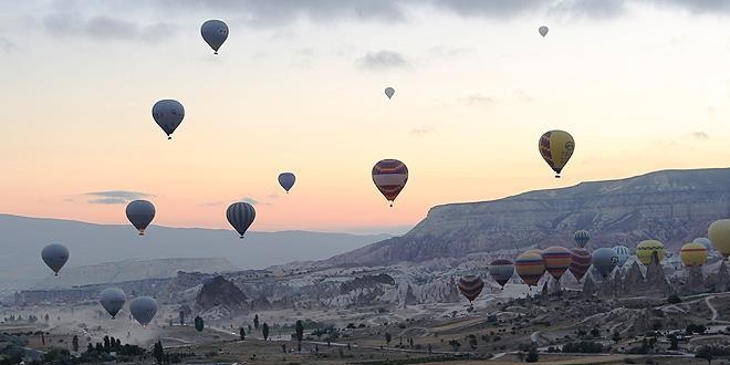 Kapadokya'da 'Alan Bakanl' sevinci