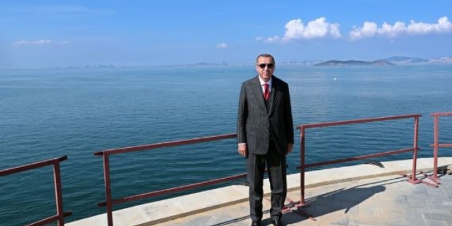 Cumhurbakan Erdoan'dan Yassada'ya ziyaret