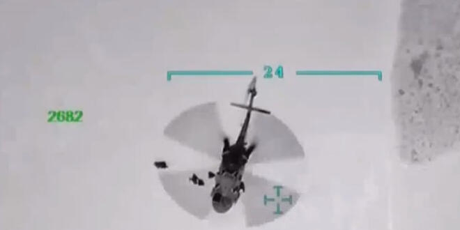 Hakurk'ta teröristlerin yuvalandığı alanda hava harekatı