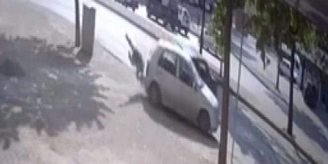 Drift terörü, yayayı ezdi, serbest kaldı