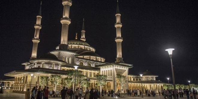 Ünlü hafızlar Beştepe Millet Camisi'nde buluşacak