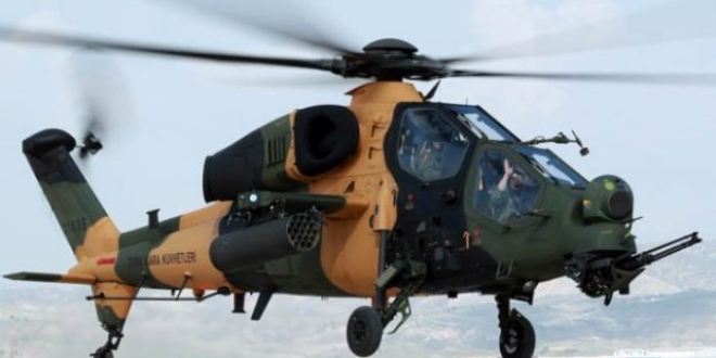 Jandarma, yeni Atak helikopterinin grntlerini sosyal medyada paylat