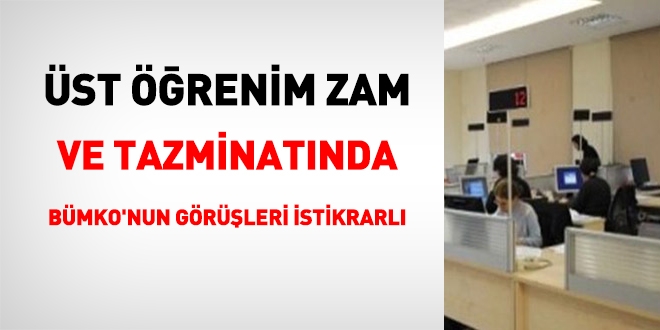 Üst öğrenim zam ve tazminatına dair 2017 tarihli BÜMKO görüş yazısı