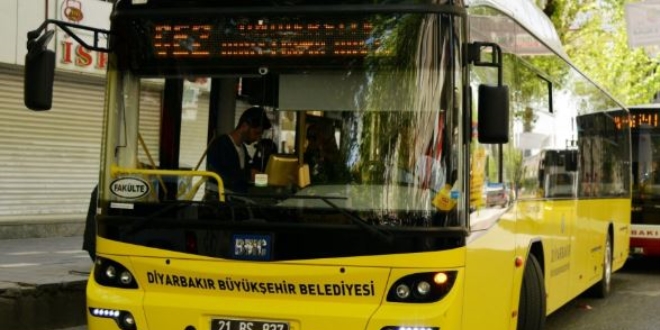 Diyarbakır'da toplu ulaşım bayramda ücretsiz