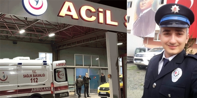 Polis memuru kazada hayatını kaybetti