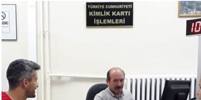 Kimliğini kaybeden öğrenciye gece saatlerinde kimlik belgesi düzenlendi