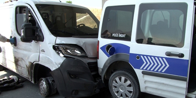 İstanbul Havalimanı yolunda hareketli dakikalar