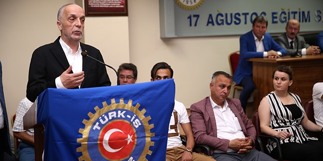 Türk-İş: Kıdem tazminatımız bizim son kalemiz