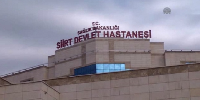 Siirt Devlet Hastanesinde yangn hasara neden oldu