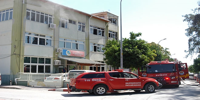 le Tarm ve Orman Mdrl binasnda yangn