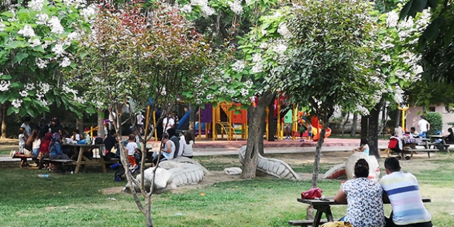 Tatile gidemeyenlerin alternatifi piknik alanı oldu