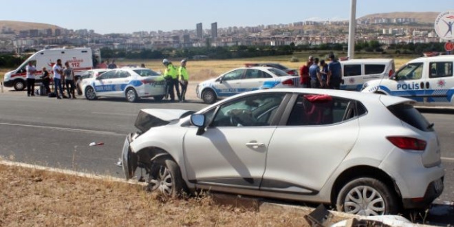 Elaz'da trafik kazas: 10 yaral