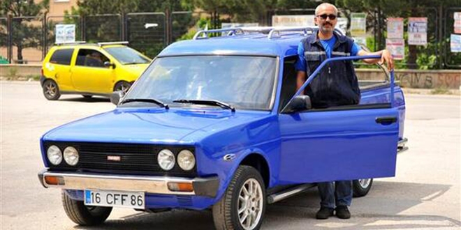 Çıraklık hayalini 86 model otomobille gerçekleştirdi