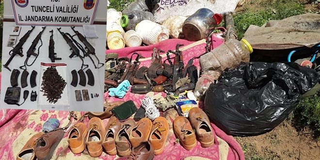 Tunceli'de ok sayda mhimmat ele geirildi