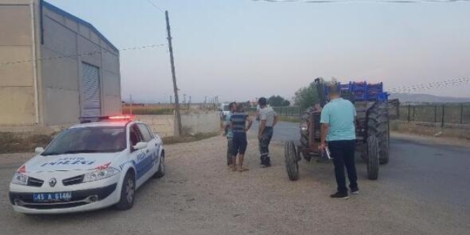 Traktörden düşen 2 yaşındaki çocuk hayatını kaybetti