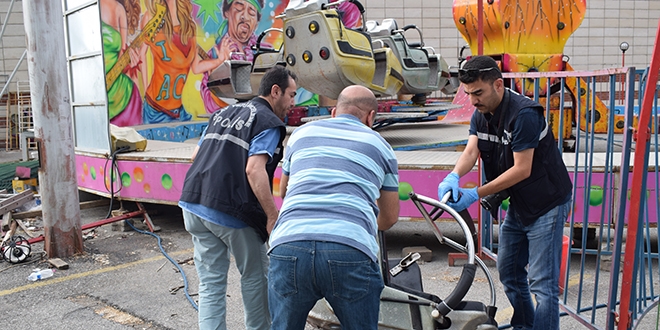 Lunaparkta akıl almaz kaza: 1 çocuk yaralı