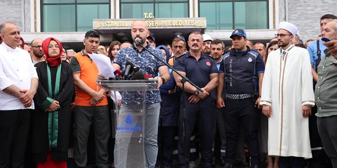 İstanbul Büyükşehir çalışanlarından açıklama