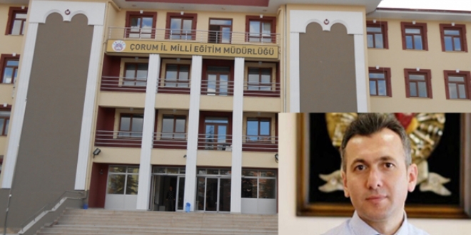 Milli Eğitim Müdürü makama polisler eşliğinde oturdu