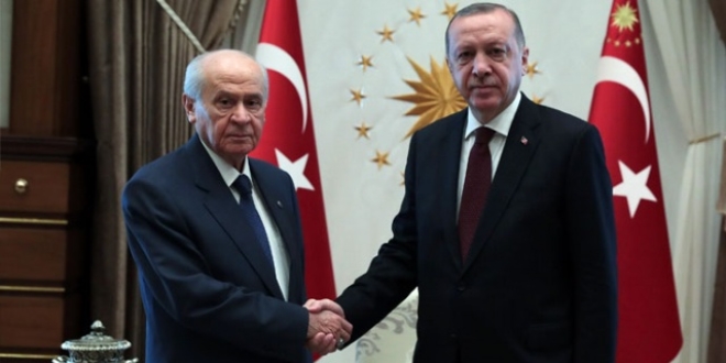 Beştepe'de ittifak zirvesi
