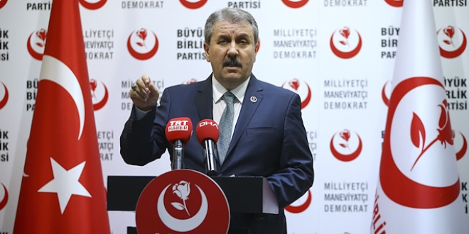 BBP: Hükümetin duruşunu destekliyoruz